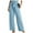Light Blue, variant on SIYUDAN Womens Trousers Womens Pants Casual Light BlueAdult Work Pants For Women Women Lounge Pants Women Trousers High Waisted With Pockets Fall Pants For Women 2025