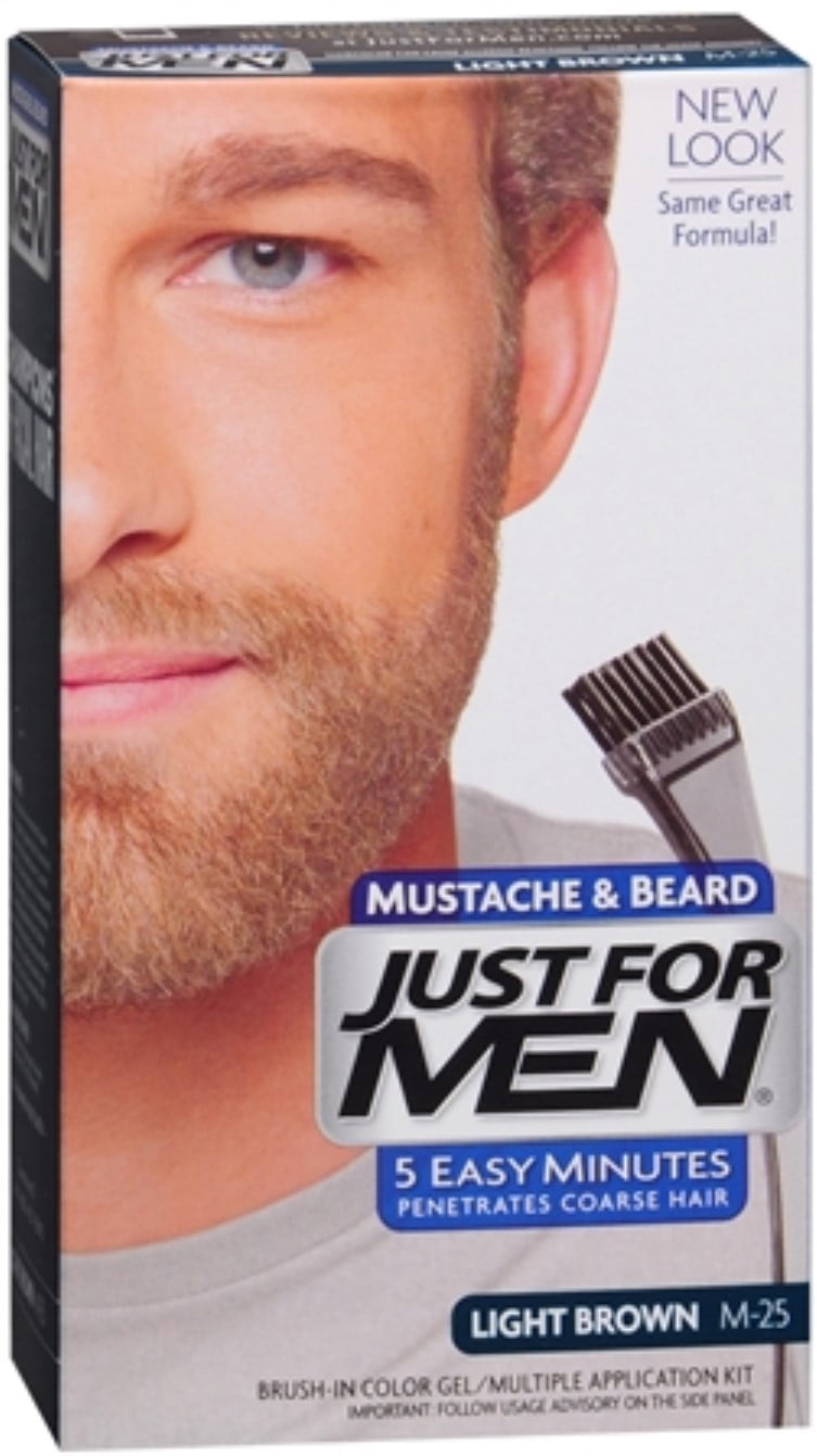 JUST FOR MEN Color Gel Mustache & Beard M30 LightMedium