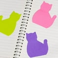 thumbnail image 4 of 240 Sheets Cat Themed Self-Stick Notepad Colorful Portable Notes for Office, 4 of 7