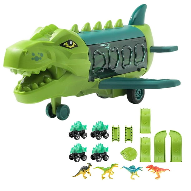 camión de transporte Hugo Dinosaur Toys Plane Juguetes para edades 3 4 5 6 7 años