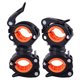 thumbnail image 2 of Clip de soporte de luz de bicicleta 2pcs-naranja Adepaton LKX-1142-1, 2 of 9