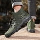 thumbnail image 1 of Zapatos descalzos para hombre, cordones elásticos antideslizantes para senderismo, ciclismo (39 verde militar) Likrtyny Tenis De Mujer Tenis De Hombre, 1 of 8
