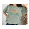 thumbnail image 5 of Mom of the Birthday Dude T-Shirt | Vintage Retro Style Family Party Tee, 5 of 10