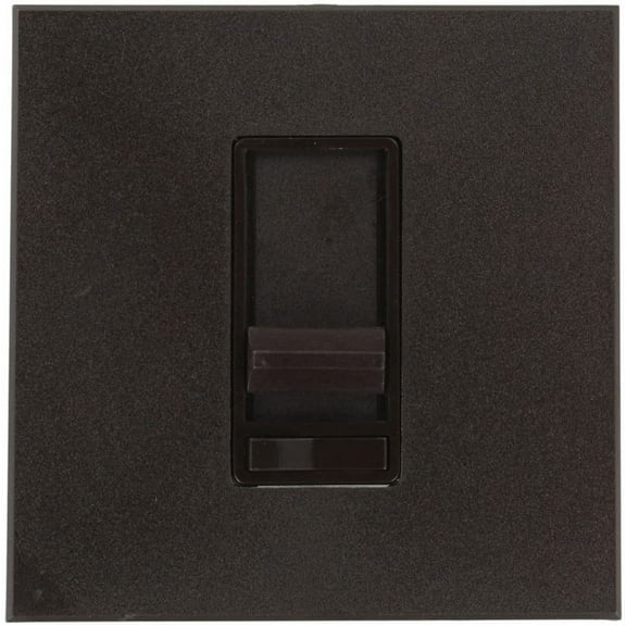 Leviton 81500-3 1500W, 3-Way, Renoir Preset Electro-Mechanical Incandescent Slide Dimmer, Wide Fin, Brown