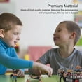 thumbnail image 4 of Mini Wrestling Figure Playset, Wrestler Warriors Toys With Square Ring & Accessories, Fun Miniature Fighting Action Figures Gift For Kid Boys, 4 of 5