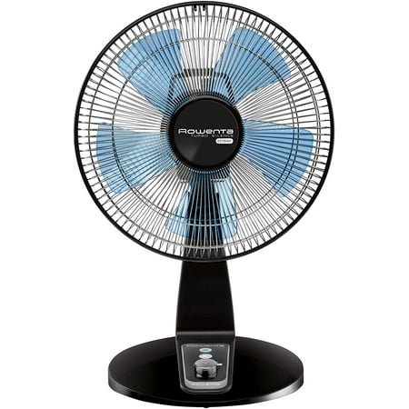 

Rowenta VU2631 Turbo Silence Table Fan Portable Fan 4 Speed Fan with User Friendly Turn Dial