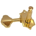 thumbnail image 4 of 3+3 Gold Tuning Pegs Tuners Machine Heads Acoustic Butterbean Guitar Wilkinson, 4 of 11
