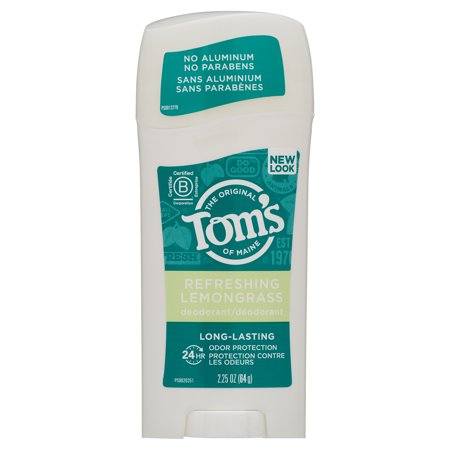 Tom s of Maine Lemongrass Natural Long-Lasting Care Deodorant 2.25 oz Stick(S)