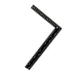 Alasum 1Pc Black L-Square Steel Ruler for Carpenter Measurement and ...