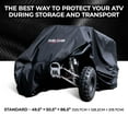 thumbnail image 2 of Tough Cover, Premium ATV 4-Wheeler Cover, Heavy Duty 600D Marine Grade Fabric, Universal Fit, 2 of 7