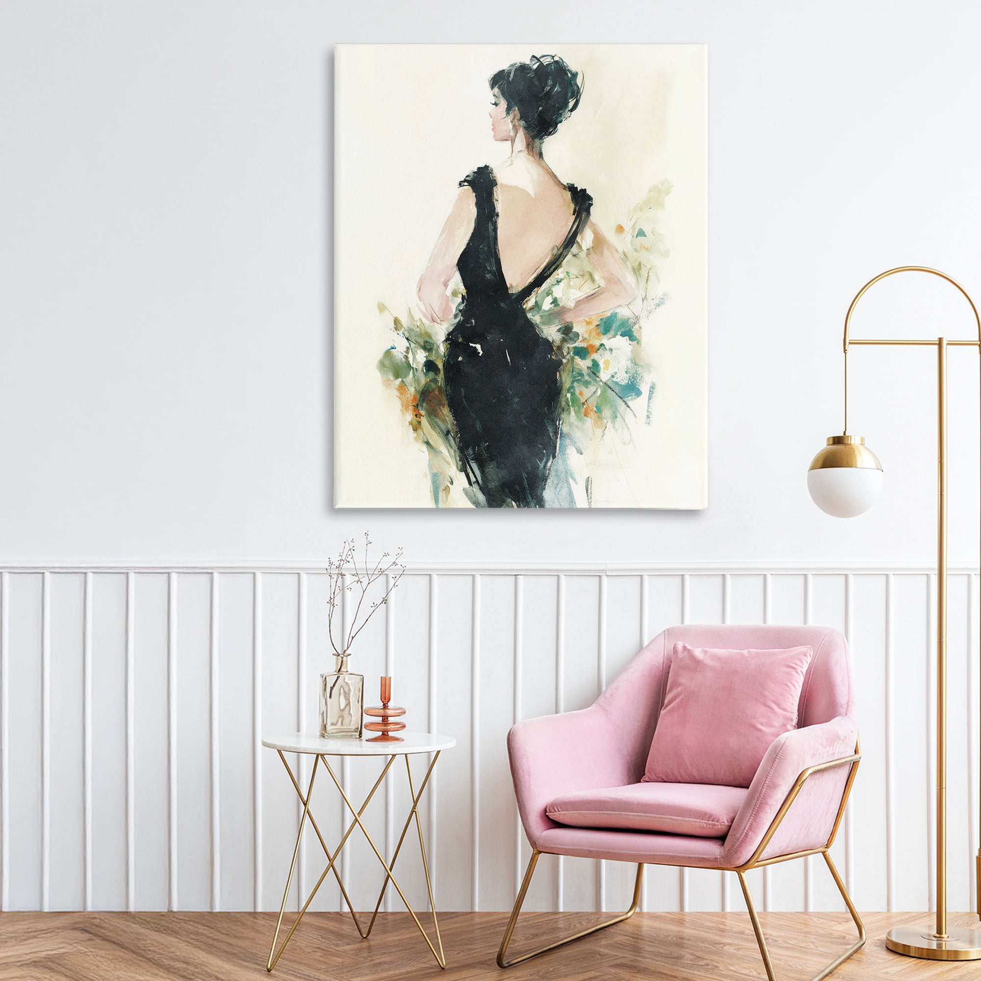 Stupell Industries Backless Reverie Gown Canvas Wall Art, design by Svetlana Aleynikova