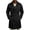 Black, variant on EANJE Trench Coat for Men Double Breasted Mid Length Jacket Casual Belted Overcoat Notched Lapel Windbreaker Spring Fall Daily Wear Army Green M