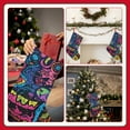 thumbnail image 7 of Fuzoiu Neon Graffiti Urban Art Print 18 inches Christmas Stockings, Personalized Christmas Stockings,for Family Decorations Hanging Ornament for Xmas Holiday Party, 7 of 7