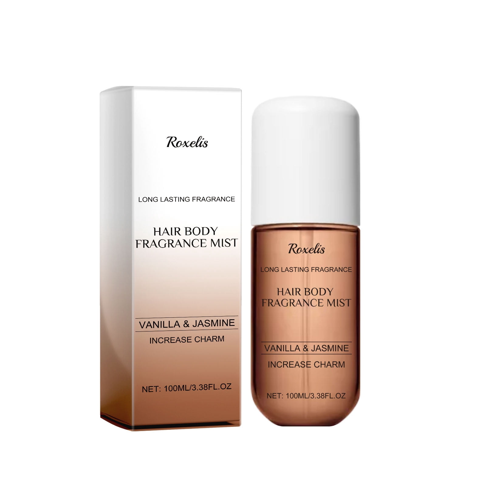 Full Size Body Mist Vanilla Skin, Vanilla Skin Perfume, Vanilla - Body & Hair Fragrance Mist, Eau De Toilette Spray, Lasting