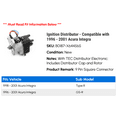 thumbnail image 2 of Ignition Distributor - Compatible with 1996 - 2001 Acura Integra 1997 1998 1999 2000, 2 of 3