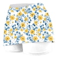 thumbnail image 5 of Womens Shorts Casual,Womens Skorts Tummy Control High Waist Athletic Skirts Casual Plus Size Elastic Tennis Yoga Golf Shorts, 5 of 5