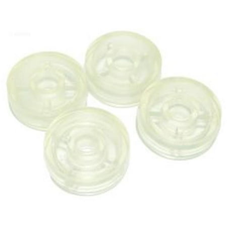 Pentair R201446 #177 Deluxe Translucent Wheel w/ 3/8 Inch Hole For Vacuum Head