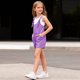 thumbnail image 5 of Rompers de Verano Casuales sin Mangas Overalls Sueltos Traje Corto con Bolsillos para el Uso Diario, Vacaciones, Ropa Callejera, 5 of 8