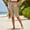 Khaki women's drawstring shorts a1, variant on Cagogo Women's Drawstring Loose Shorts with Pockets Casual Vacation Beach Shorts Summer Elastic Waisted Comfortable Travel Trousers Fashion Outfits, Black S