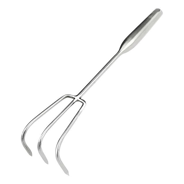 Stainless Steel Hooks Seaside tools Garden Rake Steel Rake Stainless Steel Rake Leaf Rake Garden tools