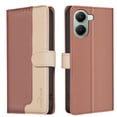 thumbnail image 5 of Premium RFID Blocking Wallet Case for Xiaomi POCO X7 Pro 5G with 3 Card Slots & Stand Brown, 5 of 5