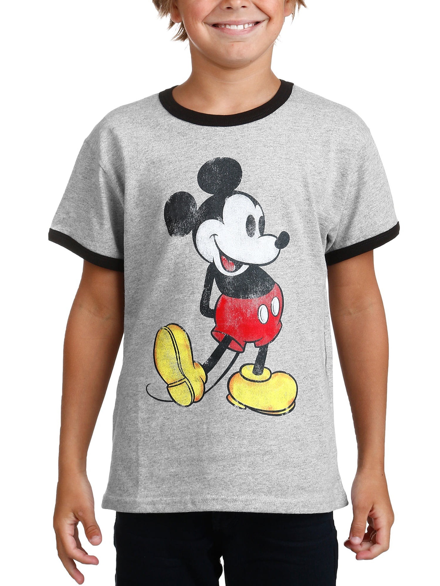 Disney Mickey Mouse Love Hands T-Shirt Fille