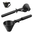 thumbnail image 2 of Visland Protein Powder Funnel Scoop Long Handle Filling Spoon for Water Bottles Resuable Coffee Capsule with Coffee Grounds Handheld Powder Transfer Tool, 2 of 7
