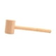 thumbnail image 4 of Martillo artesanal de cuero de madera, martillo para estampado de cuero, accesorios profesionales sólidos, mazo de tallado para carpintería de cuero, 4 of 8
