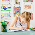 thumbnail image 7 of Triani 1Pcs Kids Artwork Display for Wall with 48 Clips and 10 ft Wire and 2 Wall Sticker, Wire Picture Hangers for Kids Crafts and Artwork, 7 of 7