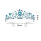 thumbnail image 2 of Coronas de tiara para mujeres y niñas, elegantes coronas de princesa, tiaras para mujeres, bodas, graduaciones, cumpleaños, Halloween, disfraces de Navidad, accesorios para el cabello para mujeres y, 2 of 5