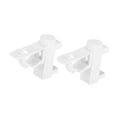 thumbnail image 4 of 2 soportes para barra de , sin taladro, ajustables, fáciles de instalar para barras de 16 mm de diámetro, para sala de estar, dormitorio y, 4 of 8