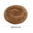 thumbnail image 2 of Matoen Calming Dog Bed & Cat Bed, Anti-Anxiety Donut Dog Cuddler Bed, Soft Round Warm Cat Dog Bed, Plush Cushion Pet Bed for Small Medium Dogs Cats (20"), 2 of 7