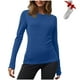 thumbnail image 3 of Chaqueta deportiva,Conjunto de camiseta y calcetines de manga larga para mujer, cuello redondo, informal, mezcla de poliéster, talla mediana, sopatenor, 3 of 9