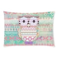 thumbnail image 1 of BOSDECO Aztec Background Owl Pillow Case Pillow Cover Two Sides Printing 20x30 inches, 1 of 2