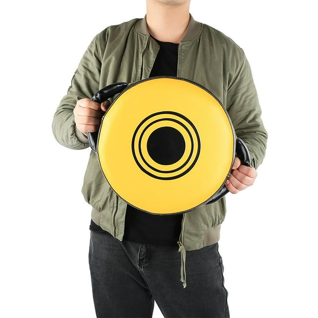 Karate Kicking Shield, Kick Punch Pad Round Taekwondo Training Shield, Para Practicar Fitness ANGGREK Otros