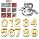 thumbnail image 5 of Número De Puerta Autoadhesivo Plástico Dorado Del Hotel Número De Dígitos Numéricos Pegajosos 5X3X0.6 Cm Número 2 BLESIY Número de puerta, 5 of 7