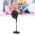 thumbnail image 4 of Fan de Stand de Casa de Muñecas, Ventilador de Pedestal de Muñecas 1:12 Escala Fácil Ensamblaje Diseño Vívido Duradero para decoración, 4 of 7
