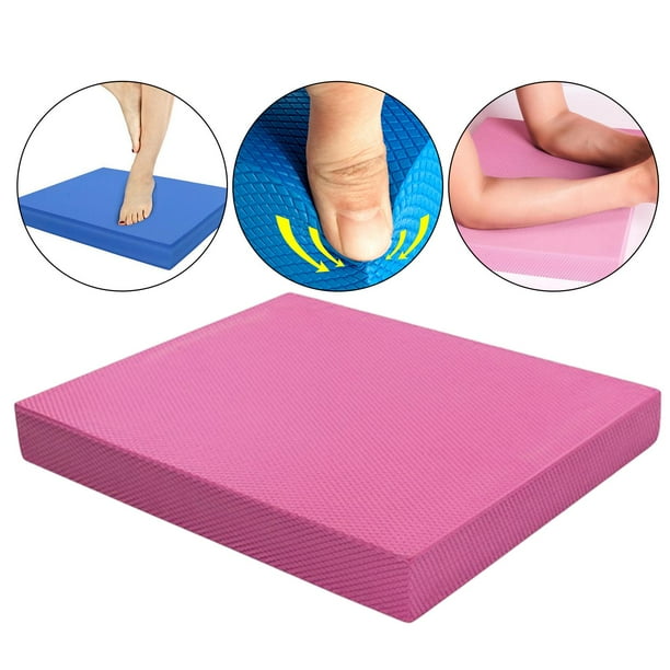 Almohadilla de Ejercicio DYNWAVEMX Antideslizante de Rehabilitación para Yoga TPE S Rosa