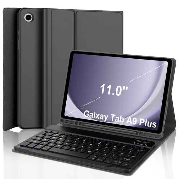 Funda con Teclado BORIYUAN para Samsung Galaxy Tab A9 Plus 11"