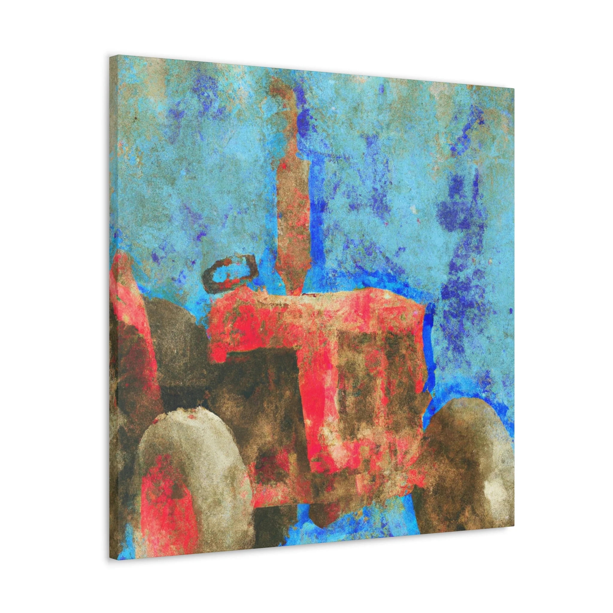 Tractor in Simplicity - Canvas