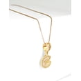 thumbnail image 2 of Collar con dije de oro laminado letra brillos G, 2 of 6
