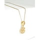 thumbnail image 2 of Collar con dije de oro laminado letra brillos G, 2 of 6