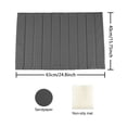thumbnail image 2 of Yucurem Large Foldable Stone Dish Drying Mat, 24.8" x 15.75" Quick-Dry Diatomaceous Non-Slip PU Pad for Kitchen Counter Dishes Cups (Dark Gray), 2 of 8
