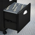 thumbnail image 4 of Bush Connecticut 60W Writing Desk Office Suite in Black Suede Oak, 4 of 7