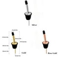 thumbnail image 2 of 1/3PCS Barware Free Flow Spirit Dispenser Stainless Steel Spout Stopper Wine Pourer Bottle Cap 1PCS-ROSE GOLD, 2 of 8