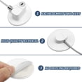 thumbnail image 2 of 2 Pieces Fridge Lock Refrigerator Lock with Keys, Freezer Lock Child Safety Cabinet Lock with Adhesive for Kitchen Appliance, Openable Furniture, Sliding Closet, Drawer and Toilet Seat, White, 2 of 7