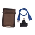 thumbnail image 2 of Adaptador De Convertidor Compatible Con A USB3.0 De 5Gbps 15 + 7Pin 2.0 Con Para Duro SDD De 2.5 " Yotijar Adaptador de HDD ABS, 2 of 10