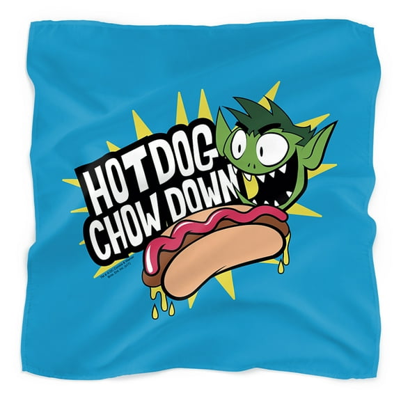Teen Titans Go! Chowdown Bandana (21 in x 21 in)