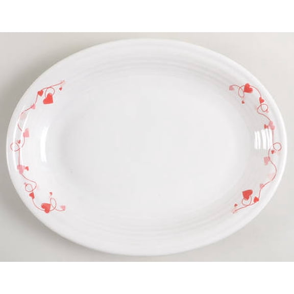 Open Box Homer Laughlin Fiesta Valentine Oval Serving Platter 12258075