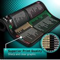 thumbnail image 4 of MesaSe Excel Shortcut Keys Mouse Pad Cheat Sheet Gaming Mouse Pad  Spreadsheet Keyboard Pad  Non-slip Stitched Edge (35.4” * 15.75”), 4 of 5